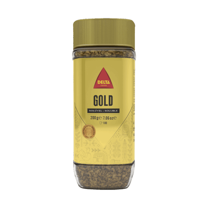 Löslicher Kaffee Delta Cafés® Grancafe Gold 100g